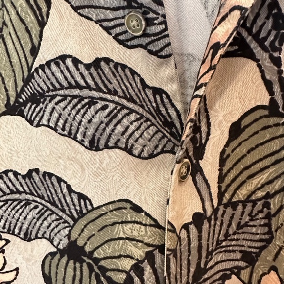 Tommy Bahama Aloha Hawaiian 100% Silk button down camp shirt‎ size large - Picture 4 of 7